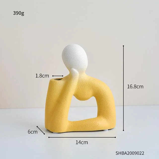 Ceramic Family Themed Vase -  - #tag1#