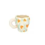 Ceramic Floral Coffee Cup