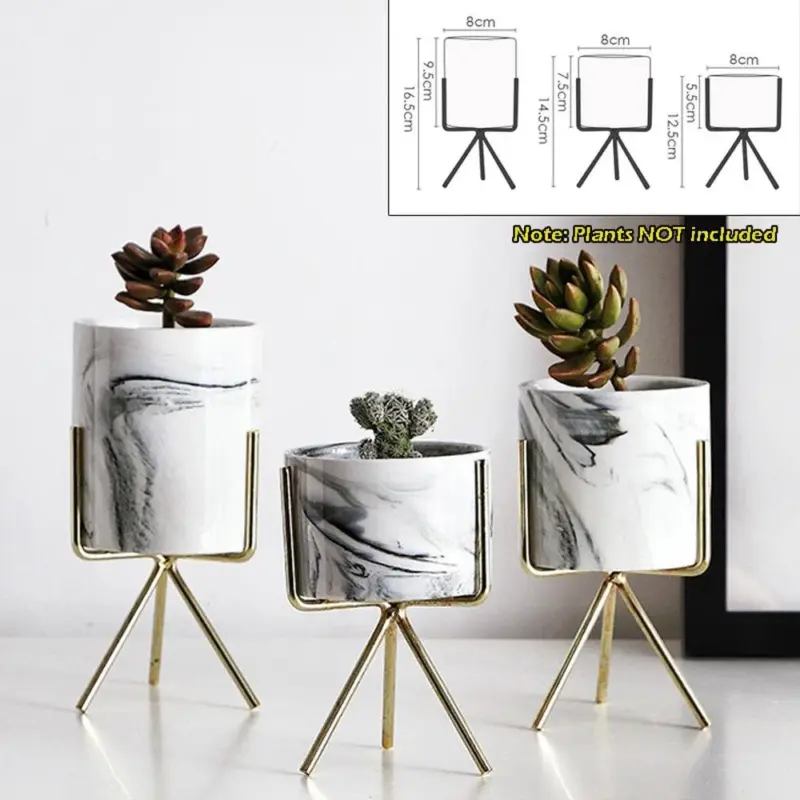 Ceramic_Flower_Pot_-_Marmero_-_Elegant_Shape_-_Modern_Decor_-_-_tag1_-4176150 Ceramic Flower Pot Marmero Elegant Shape Modern Decor tag1