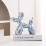 Ceramic Glossy Balloon Dog Ornament tag1