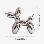 Ceramic Glossy Balloon Dog Ornament tag1
