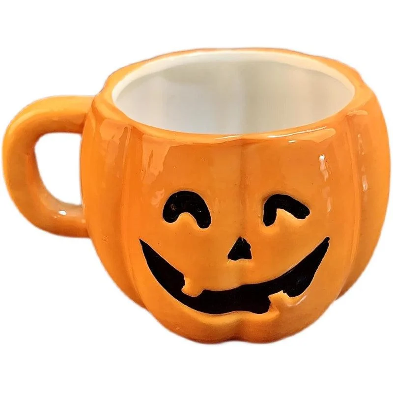 Ceramic Halloween Pumpkin Mug -  - #tag1#