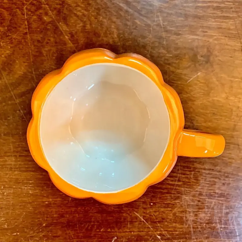 Ceramic Halloween Pumpkin Mug tag1