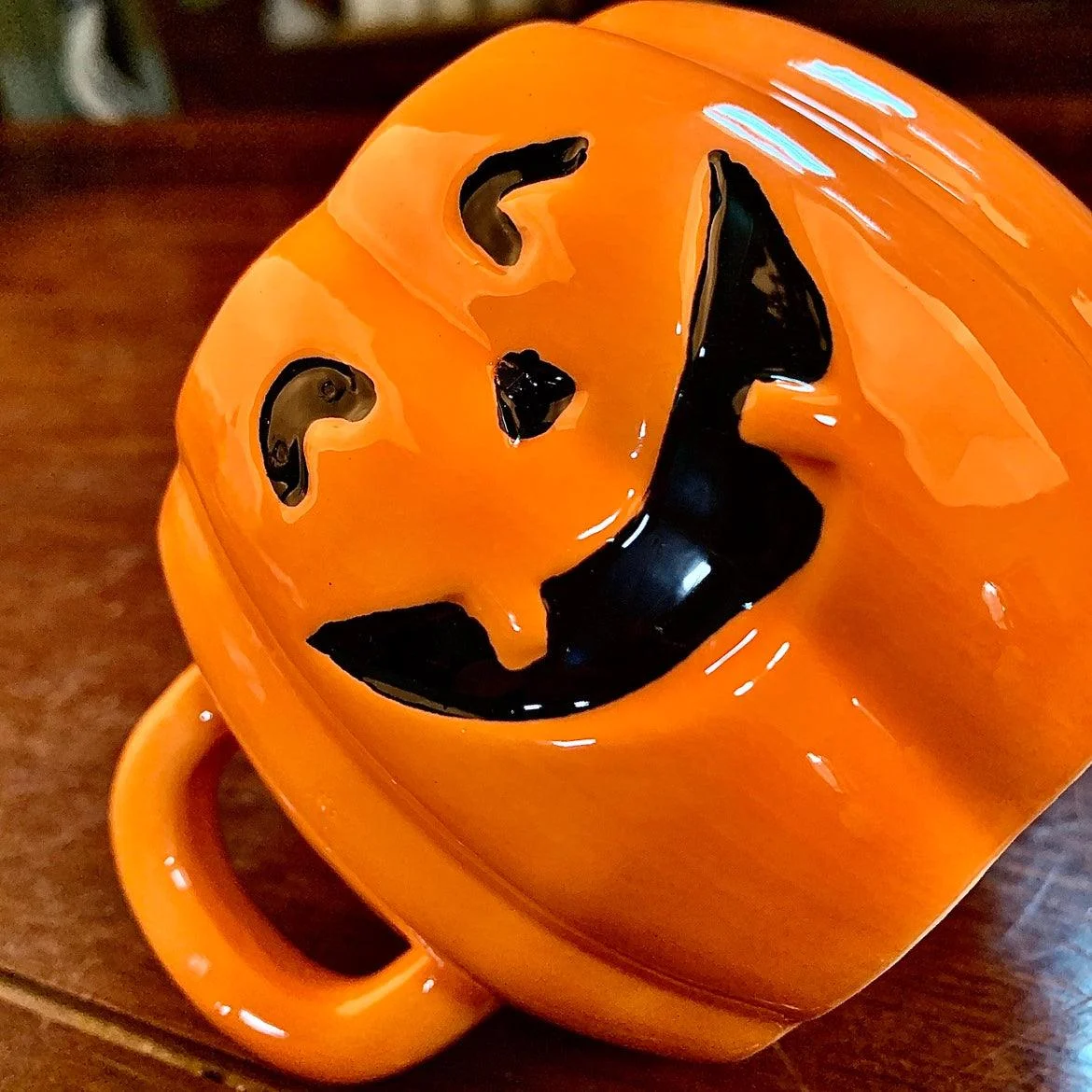 Ceramic Halloween Pumpkin Mug -  - #tag1#