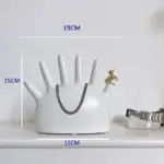 Ceramic Hand Jewelry Holder tag1