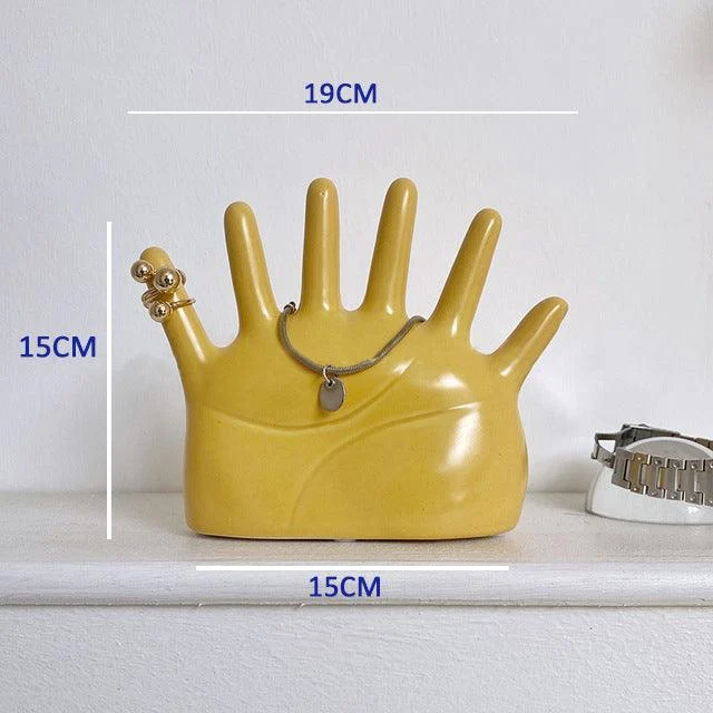 Ceramic Hand Jewelry Holder -  - #tag1#