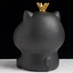 Ceramic Laughing Cat Storage Astray tag1