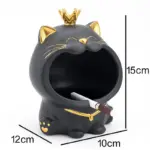 Ceramic Laughing Cat Storage Astray tag1