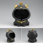 Ceramic Laughing Cat Storage Astray tag1