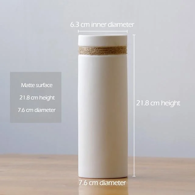 Ceramic Matte Vase -  - #tag1#