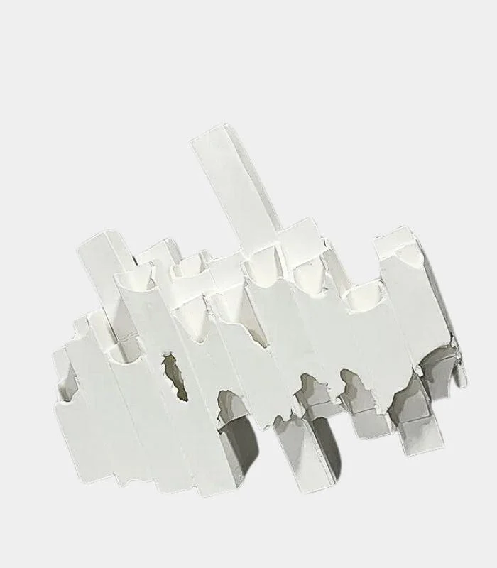 Ceramic Modern Sculpture Celestial White -  - #tag1#