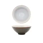 Ceramic Noodle Bowl and Soup Spoons