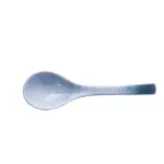 Ceramic Noodle Bowl and Soup Spoons