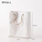 Ceramic Paper Bag Vase tag1
