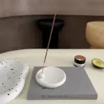 Ceramic Plain Incense Holder