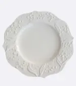 Ceramic_Plate_Lily_of_the_Valley_Embossed_Flower_Dinner_Tableware_-_-_tag1_-4168558 Ceramic Plate Lily of the Valley Embossed Flower Dinner Tableware tag1