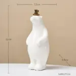 Ceramic Polar Bear tag1