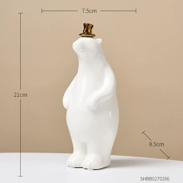 Ceramic Polar Bear -  - #tag1#