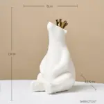 Ceramic Polar Bear tag1