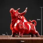 Ceramic Raging Bull tag1