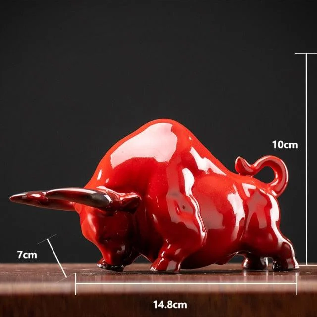 Ceramic Raging Bull -  - #tag1#
