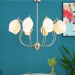 Ceramic_Ribbed_Chandelier_11 Ceramic Ribbed Chandelier