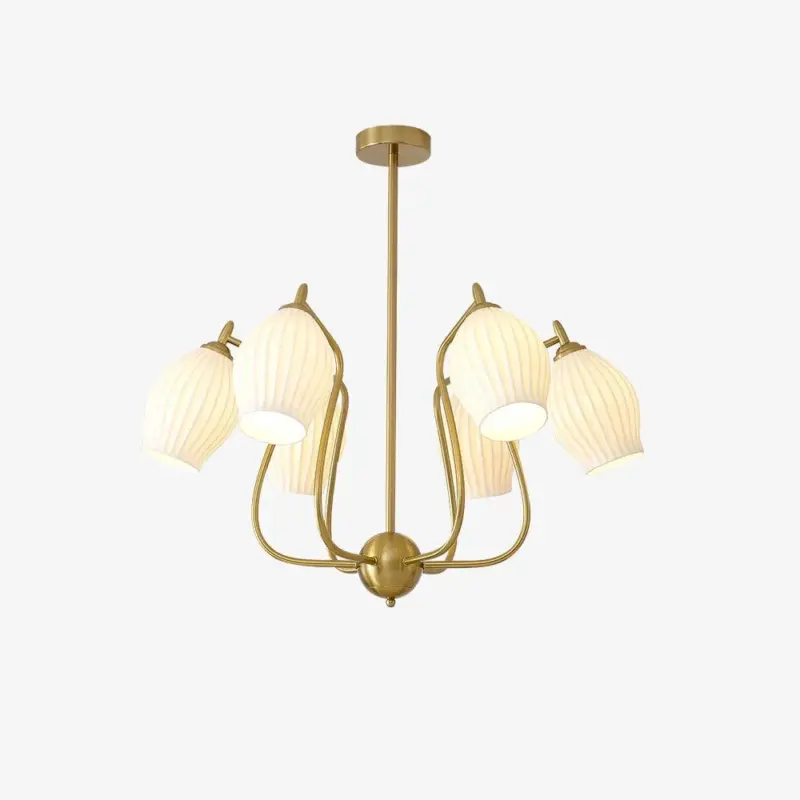 Ceramic Ribbed Chandelier 14 76a04752 6e1f 49c4 a046 2e39ecb8a115