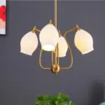Ceramic_Ribbed_Chandelier_2 Ceramic Ribbed Chandelier