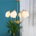 Ceramic_Ribbed_Chandelier_5 Ceramic Ribbed Chandelier