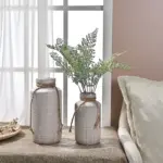 Ceramic Rustic Vase 2pc