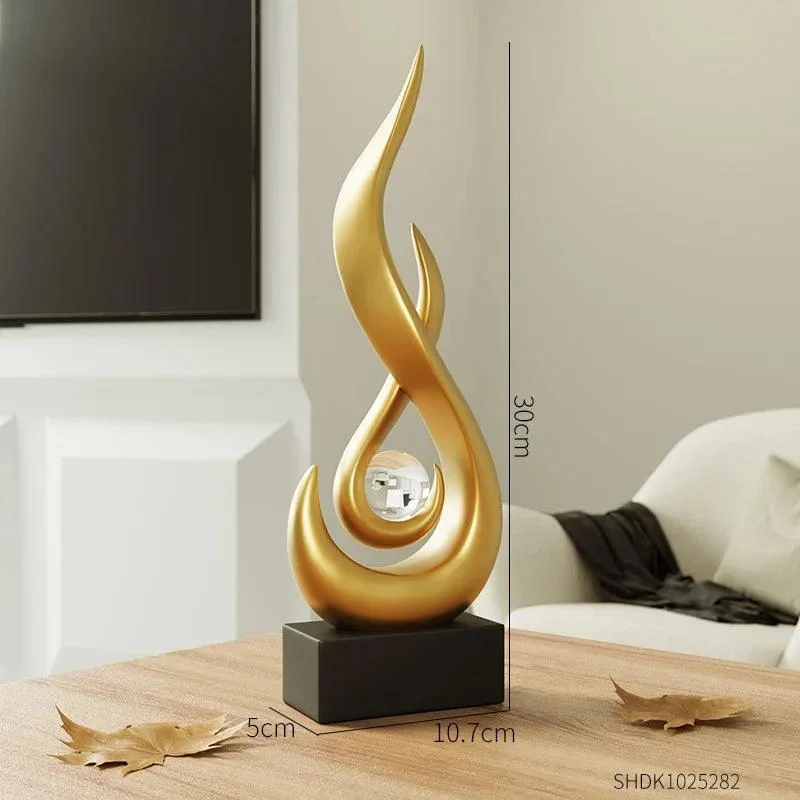Ceramic Sculpture Decoration Modern Art Luxury -  - #tag1#