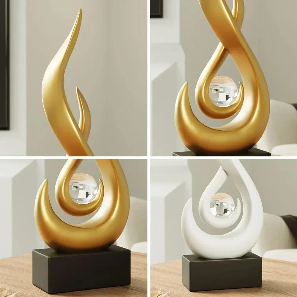 Ceramic Sculpture Decoration Modern Art Luxury -  - #tag1#