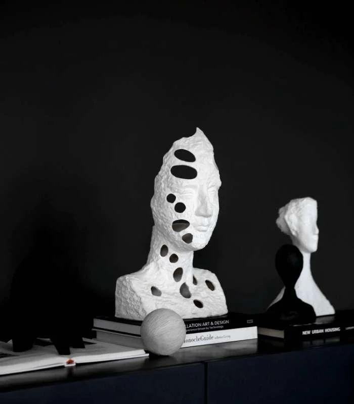 Ceramic Sculpture Portrait Handcrafted Decoration -  - #tag1#