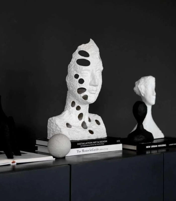 Ceramic Sculpture Portrait Handcrafted Decoration -  - #tag1#