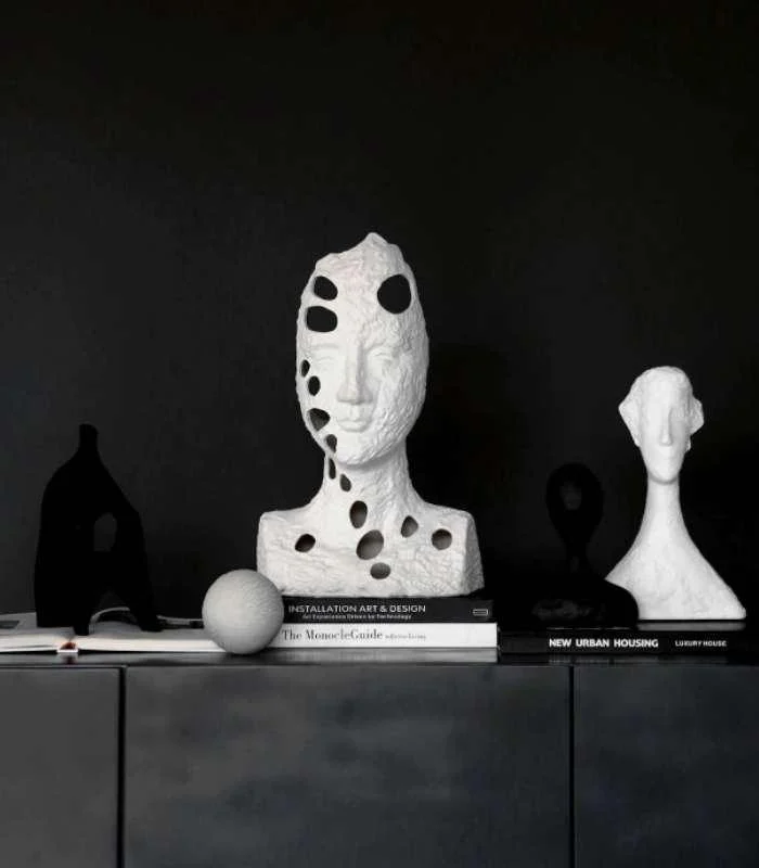 Ceramic Sculpture Portrait Handcrafted Decoration -  - #tag1#
