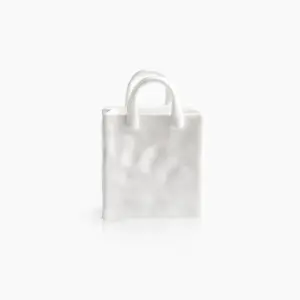 Ceramic Shopping Bag Shape Vase