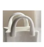 Ceramic Shopping Bag Shape Vase