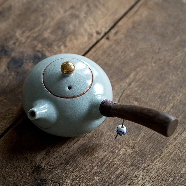 Ceramic Side Handle Teapot -