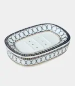 Ceramic_Soap_Dish_With_Drain_Blue_and_White_-_-_tag1_-4169311 Ceramic Soap Dish With Drain Blue and White tag1