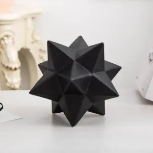 Ceramic Star Shaped Particle Decor