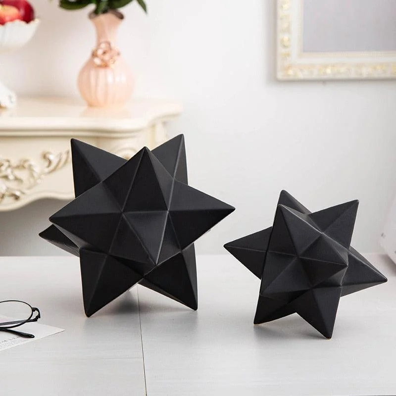 Ceramic Star Shaped Particle Decor -  - #tag1#