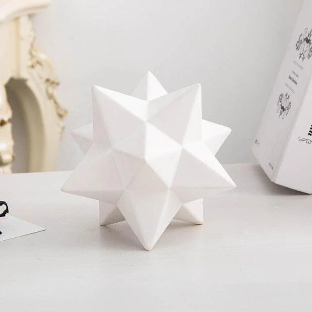 Ceramic Star Shaped Particle Decor -  - #tag1#