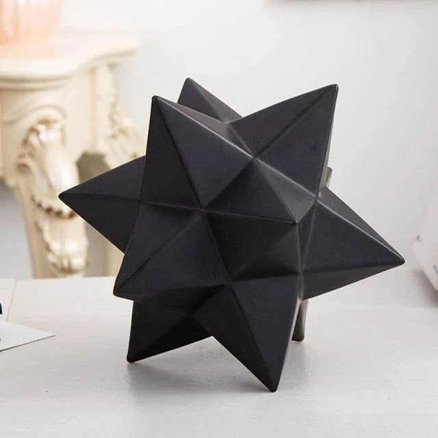 Ceramic Star Shaped Particle Decor -  - #tag1#
