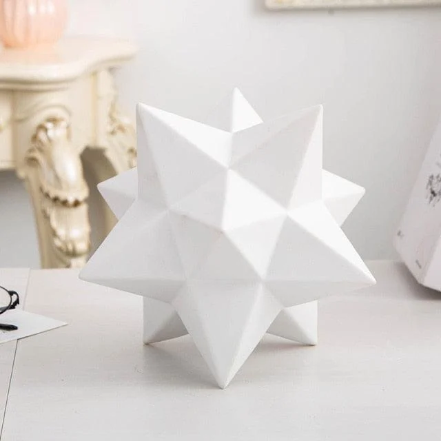 Ceramic Star Shaped Particle Decor -  - #tag1#