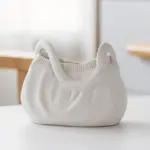 Ceramic_Stylish_Bag_Vase_-_-4153164 Ceramic Stylish Bag Vase