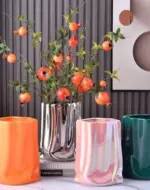 Ceramic_Tabletop_Vase_Paper_Bag_Shape_23.5_cm_-_-_tag1_-4169774 Ceramic Tabletop Vase Paper Bag Shape 23.5 cm tag1