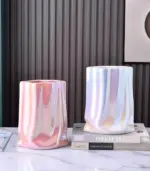 Ceramic_Tabletop_Vase_Paper_Bag_Shape_23.5_cm_-_-_tag1_-4169781 Ceramic Tabletop Vase Paper Bag Shape 23.5 cm tag1