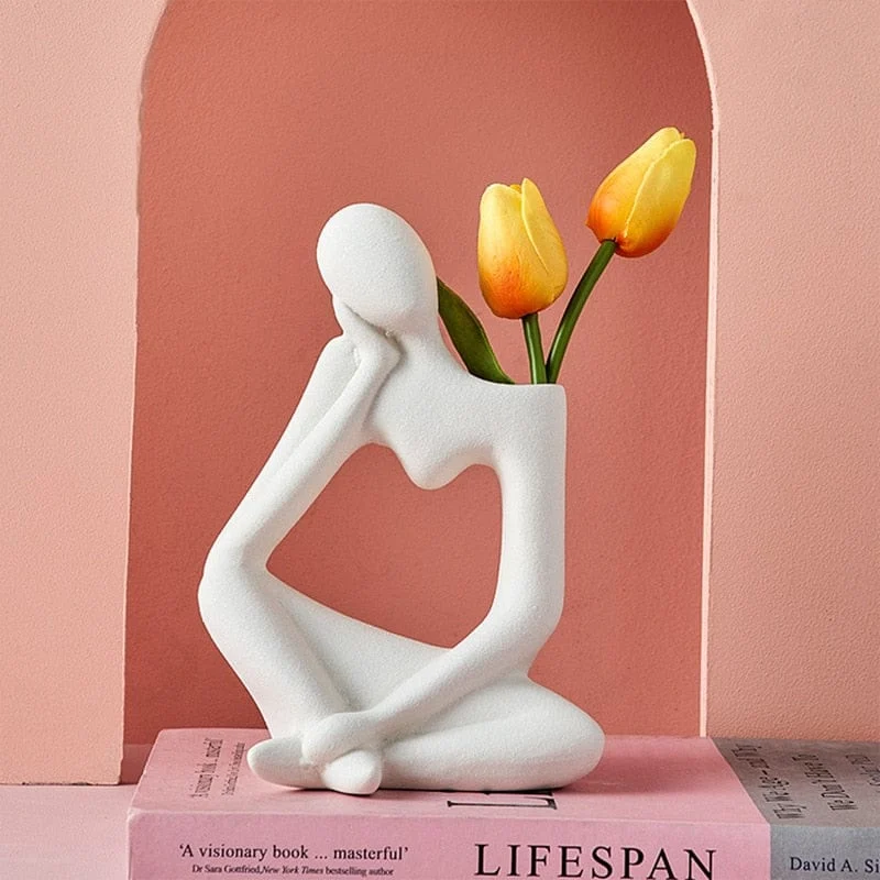 Ceramic Thinker Vase -  - #tag1#