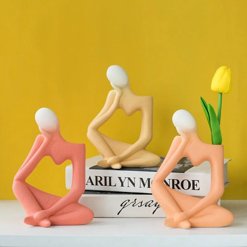 Ceramic Thinker Vase -  - #tag1#