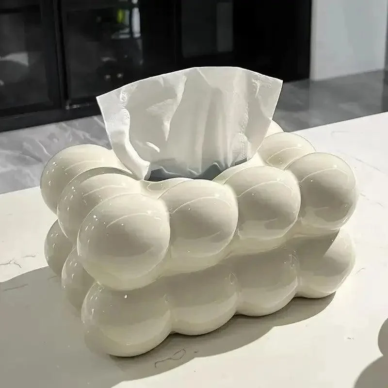 Ceramic Tissue Box - Elegant Tissue Box -  - #tag1#